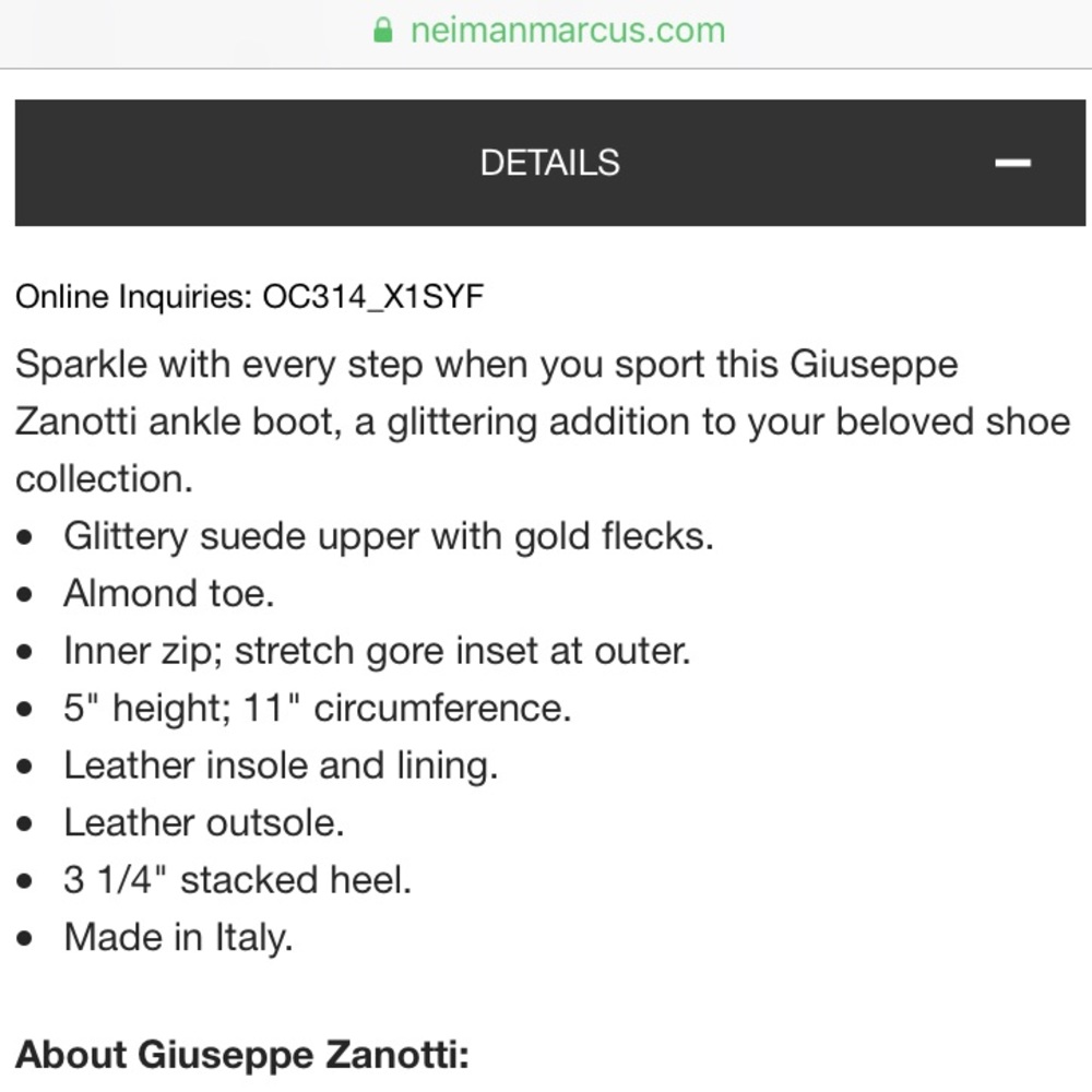 “Sugar Suede Sparkle” ankle booties - Picture 8 of 8